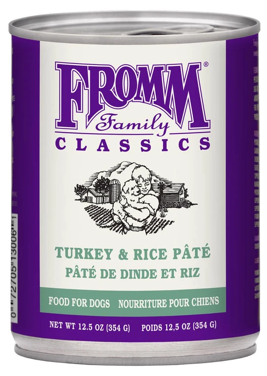 Classic Turkey And Rice Dog Food 12.5 Ounces