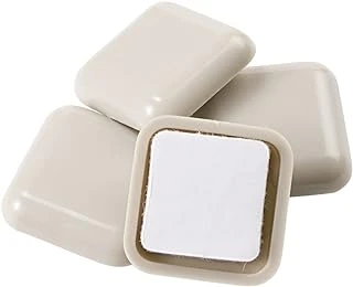 SLIDERS PLST TAN 1"W 4PK