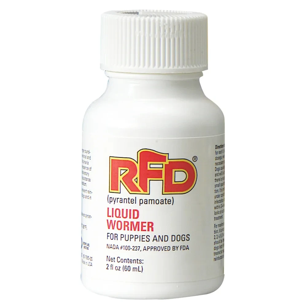 Rfd Liquid Wormer For Dogs And Puppies, 60 Milliliters, Broad Spectrum Treatment