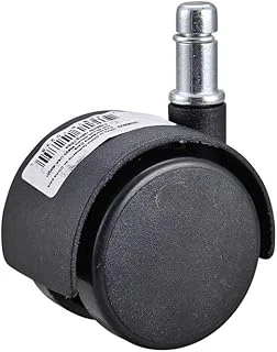 Projex 2 in. D Swivel Plastic Twin Caster 75 lb 1 pk