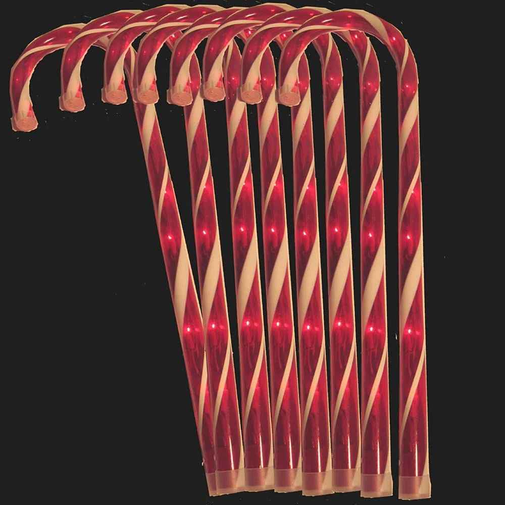 8 PC 8 FUNCT CNDY CANE SET