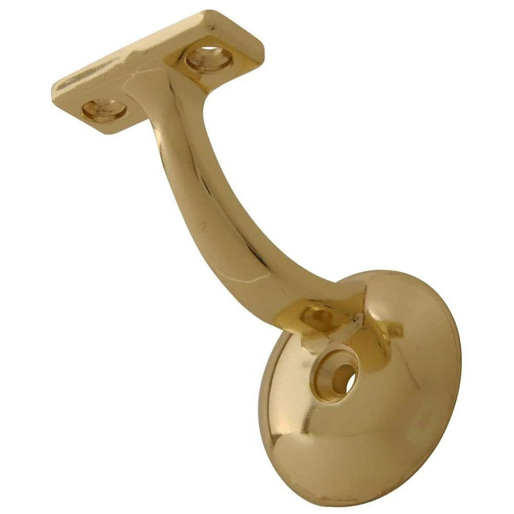 Ornamental Handrail Bracket Brass - Multiple Models Available