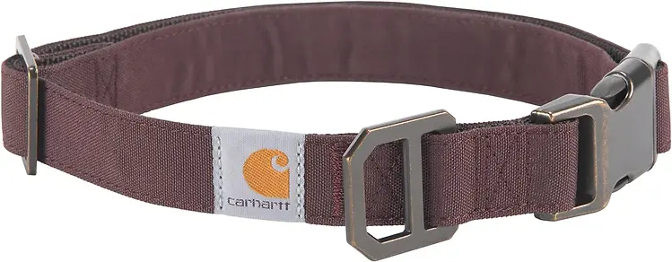 DUCK DOG COLLAR WINE - L