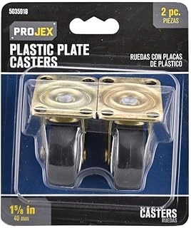 Projex 1-5/8 in. D Plastic Caster 50 lb 2 pk