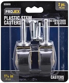 Projex 1-5/8 in. D Plastic Caster 50 lb 2 pk