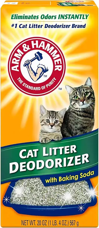 Cat Litter Deodorizer with Baking Soda, 20 Ounce Bottle