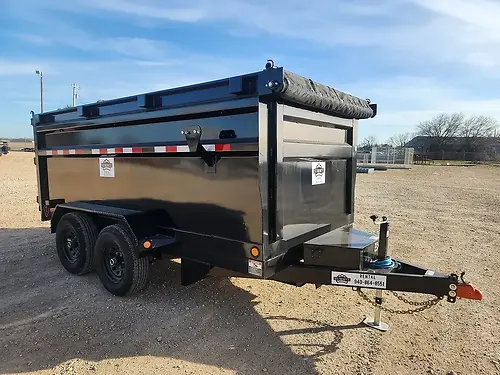 12' Dump Trailer w/ 48" Sides 10k