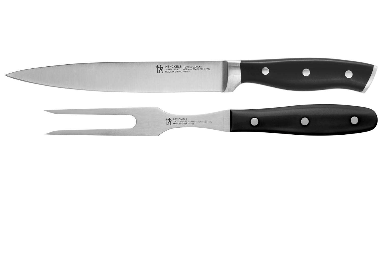 Stainless Steel Chef's Carving Set 2 pc