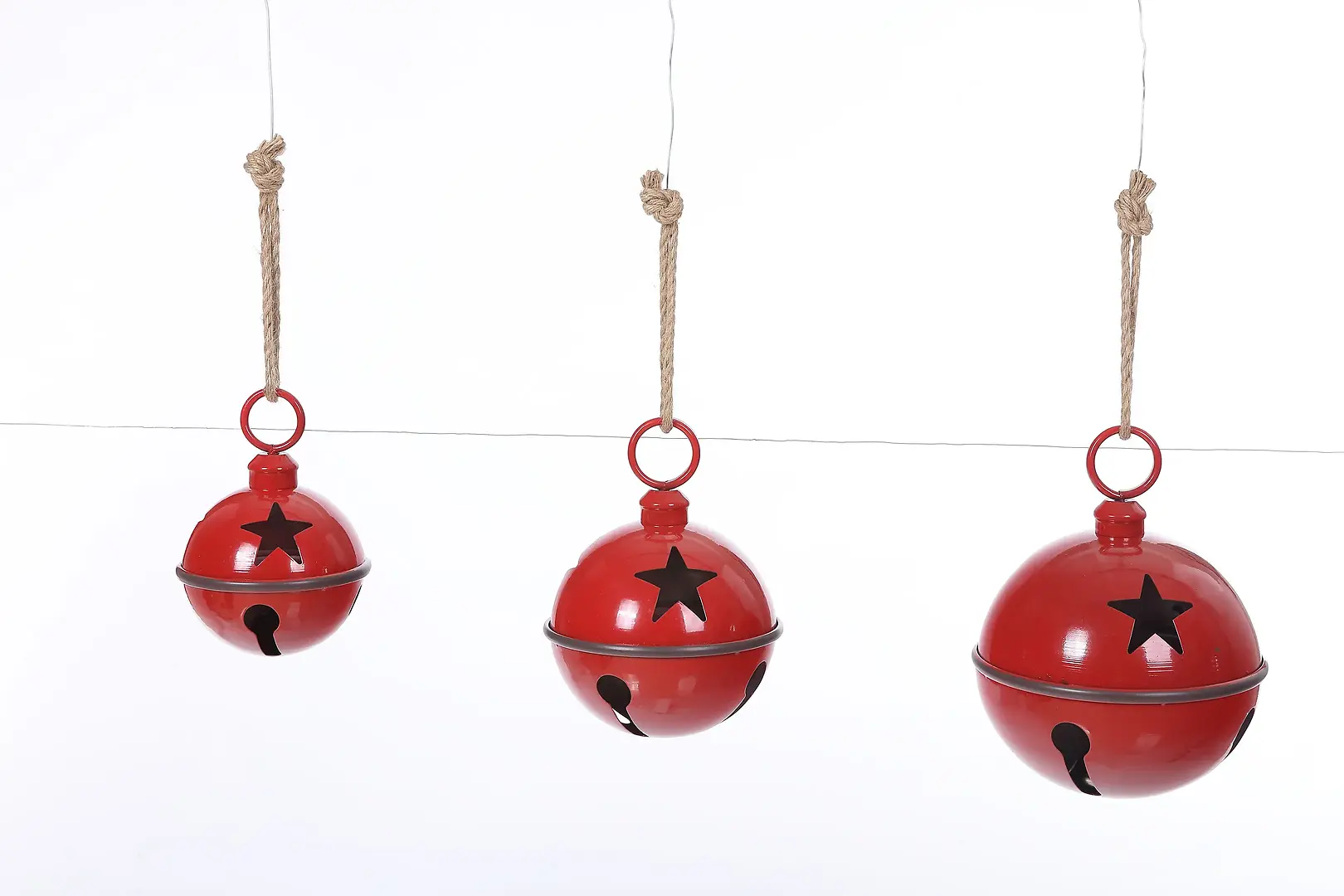 EX LG RED JINGLE STR BELL