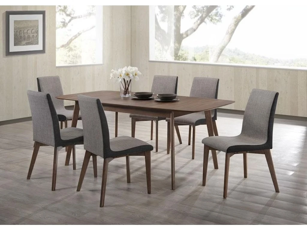 DINING CHAIR NATURAL WALNUT