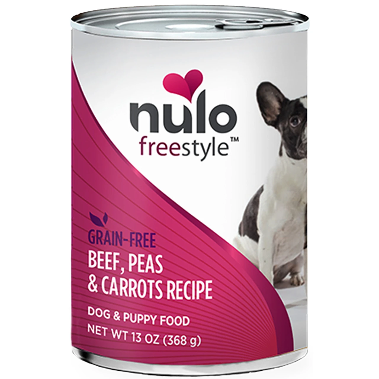 NULO 13 oz FreeStyle Adult Dog Grain Free Beef and Vegetable  Canned Dog Food