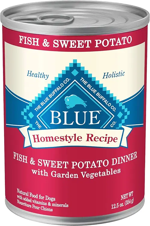 Homestyle Recipe Fish & Sweet Potato Dinner Dog Food, 12.5 Ounce Can