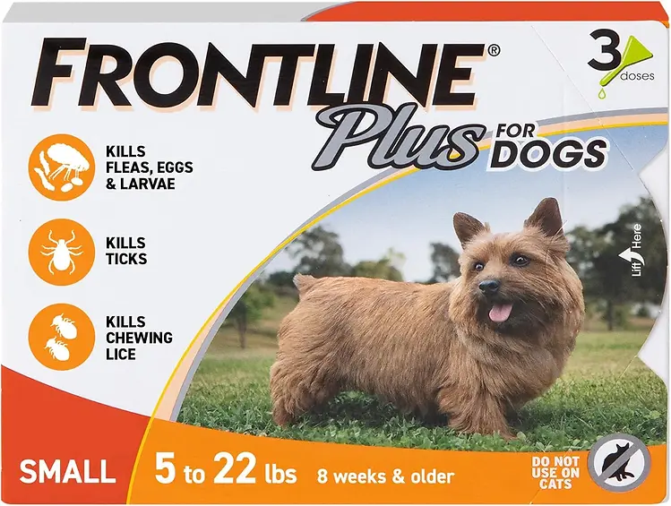 Flea & Tick Killer, For Small Dogs & Puppies, 3-Doses