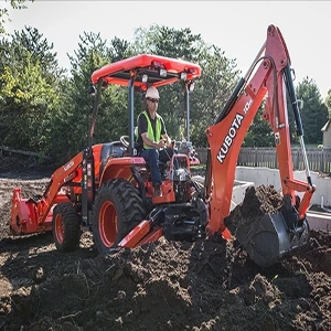 Kubota® Tractor / Loader / Backhoe