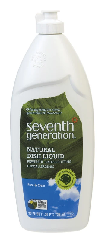 Seventh Generation 25 Oz. Free & Clean Dish Soap
