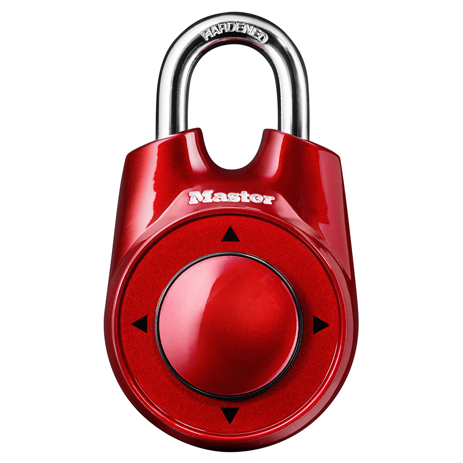 1500id Speed Dial Combination Padlock, 2-1/8 In. Steel, Anti-shim, 1 Pk