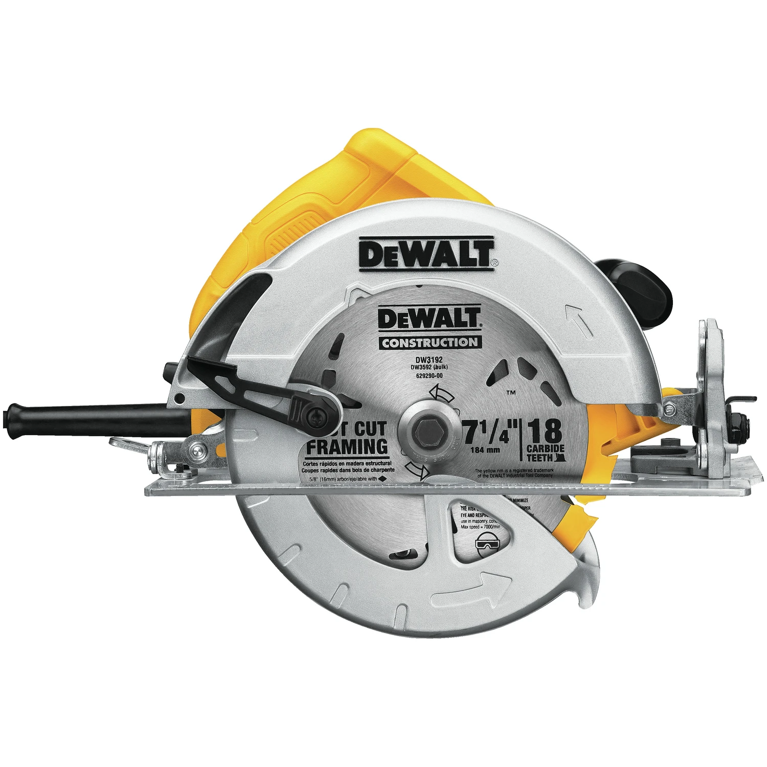 7-1/4 In. 15-amp Lightweight Circular Saw Dwe575