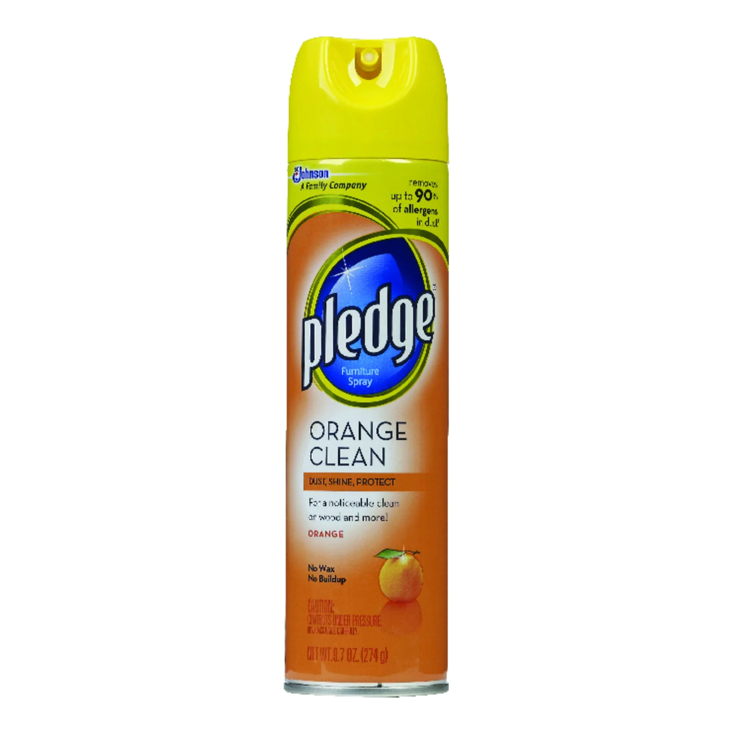 9.7 Oz. Orange Furniture Polish - Aerosol Spray For Multi-surface Cleaning