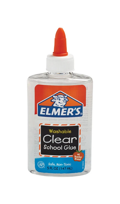 Super Strength Washable Polyvinyl Acetate Glue 5 Oz - Clear Liquid Adhesive