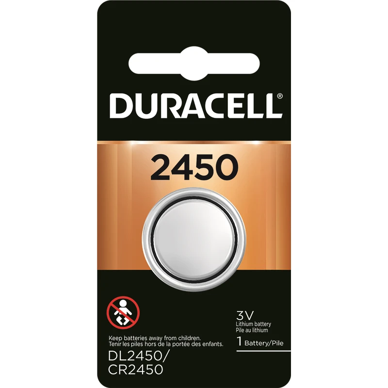 2450 Lithium Coin Battery, 1 Pack