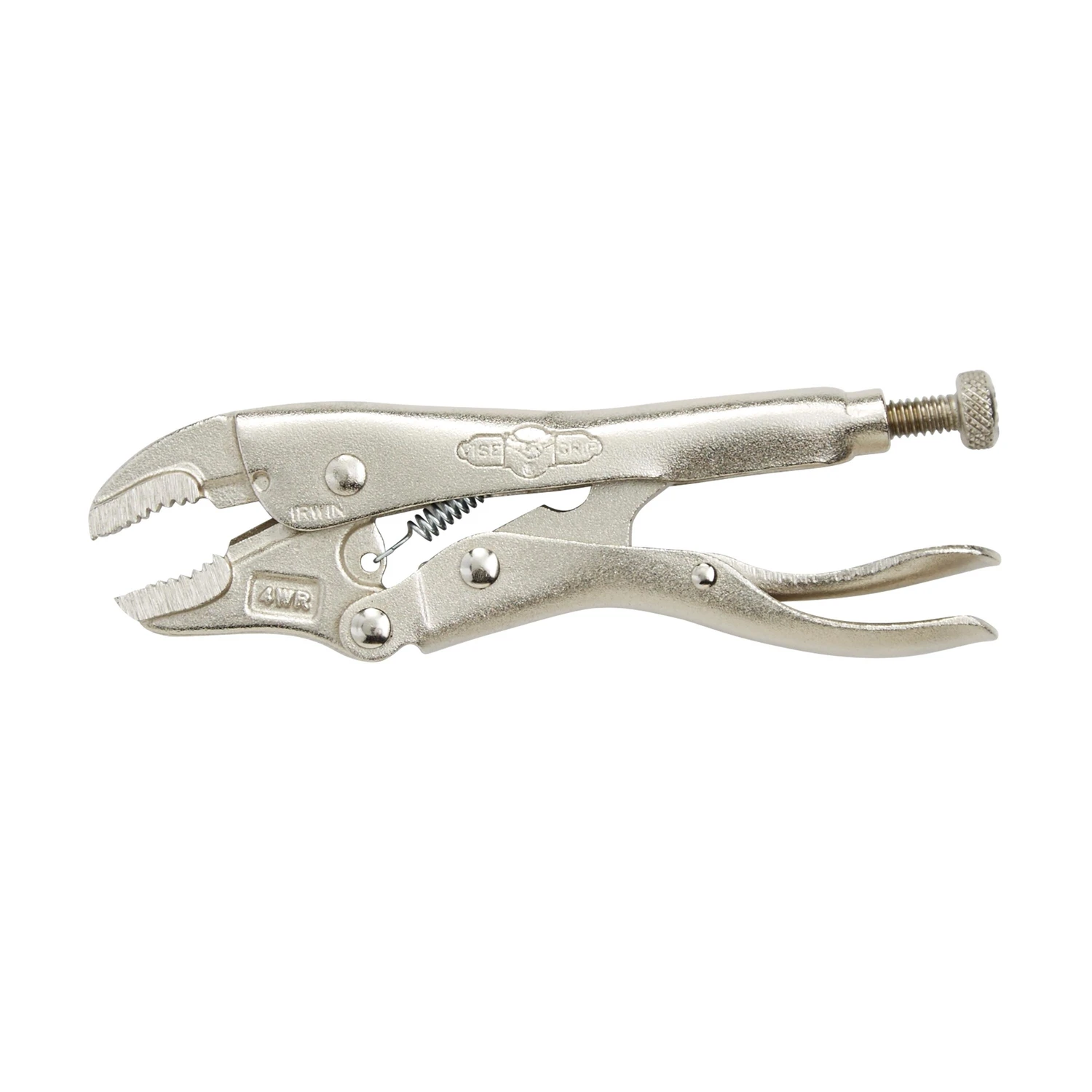 Vise-Grip Curved Jaw Locking Pliers, 4 In.