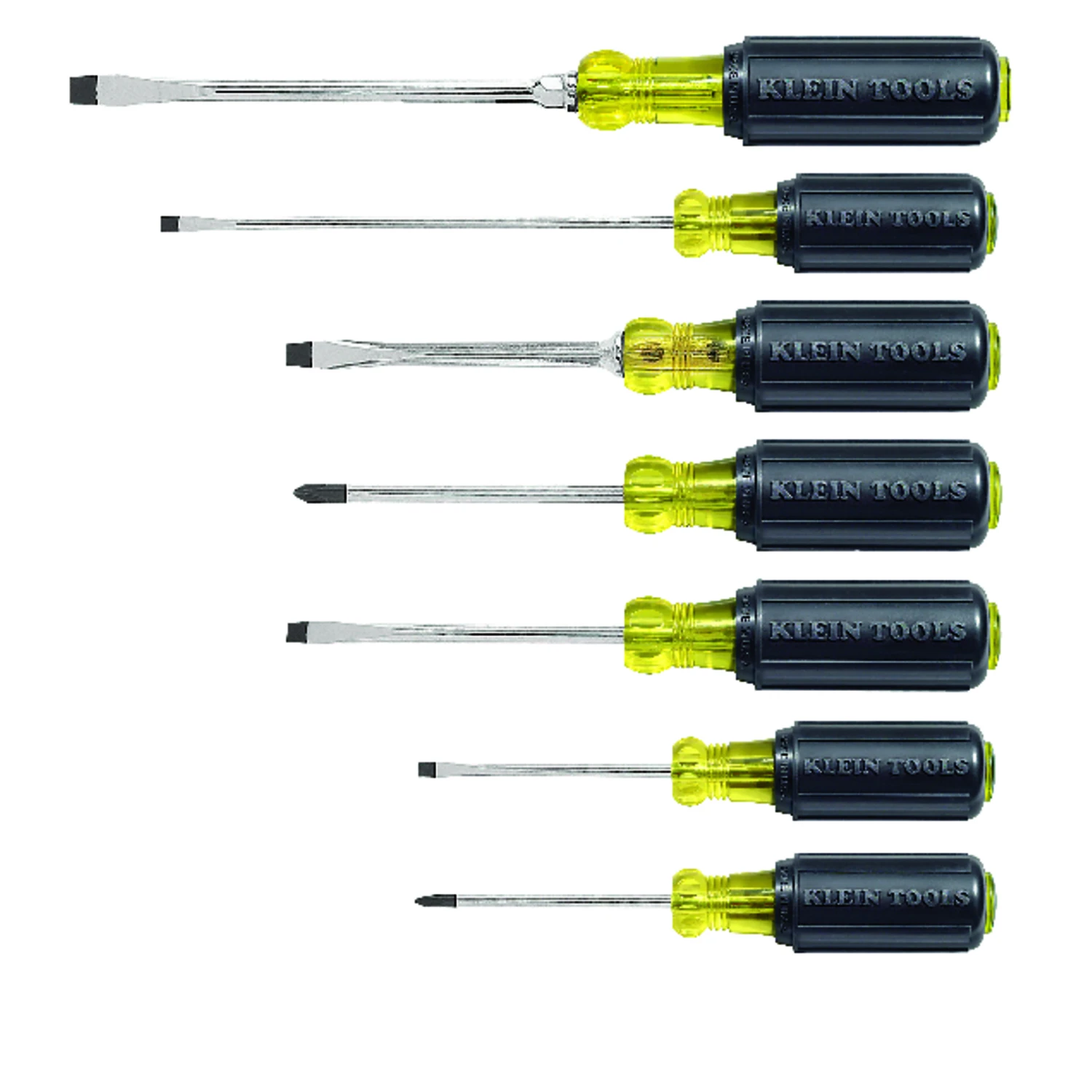 7-piece Cushion Grip Screwdriver Set With Tip-ident Technology