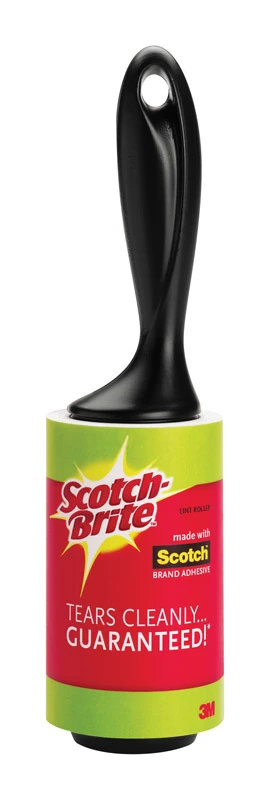 Scotch-brite Standard Lint Roller With 56 Sheets, Model 836rs-56