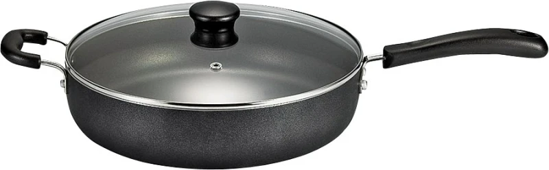Jumbo 5 Quart Non-Stick Cooker Pan for Large Capacity Cooking
