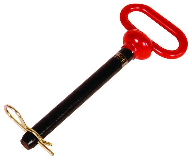 Steel Red Head Hitch Pin 7/8 In. Diameter X 6-1/2 In. Length Grade 5