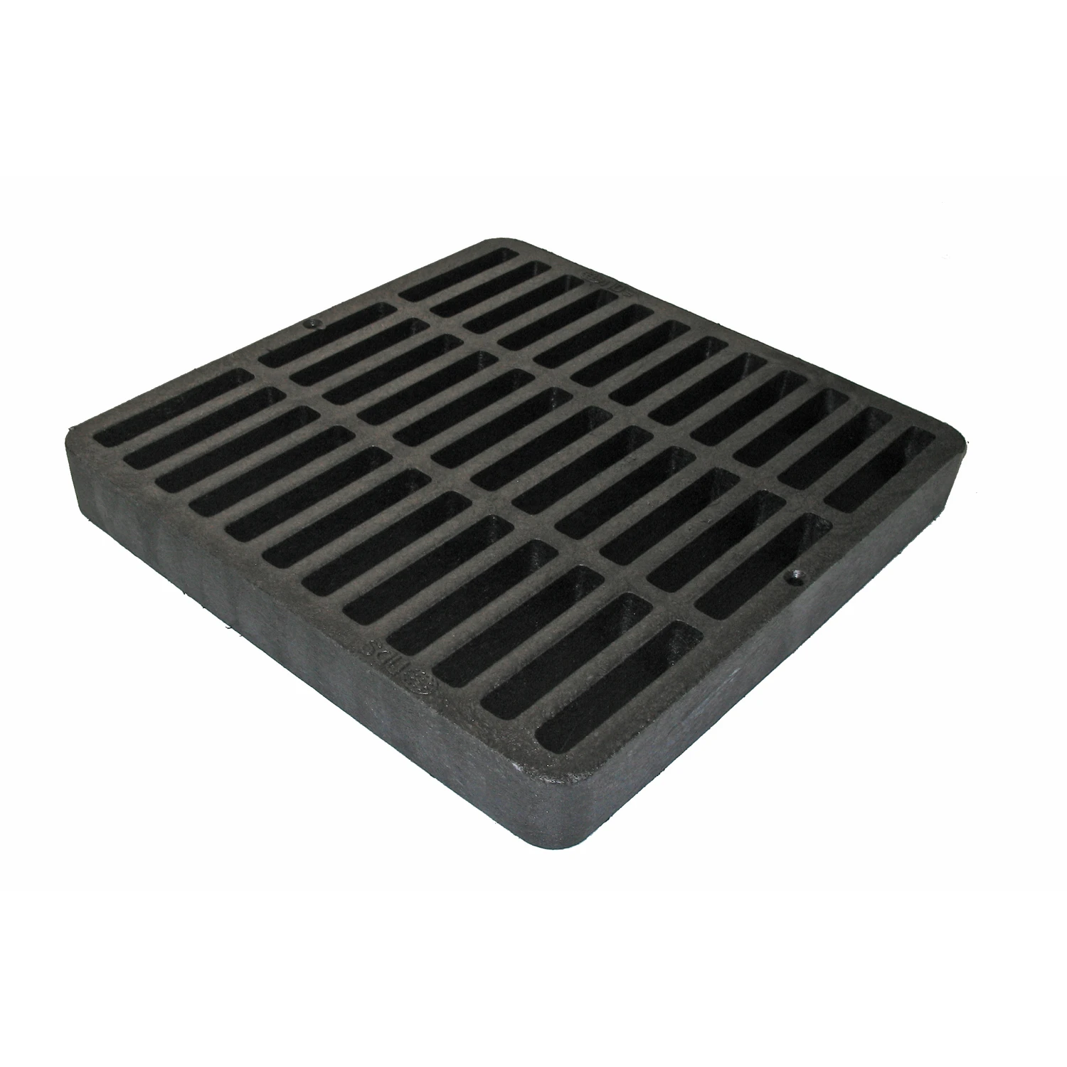 Square Grate with Black Foam Polyolefin Material, 9 Inch by 9 Inch