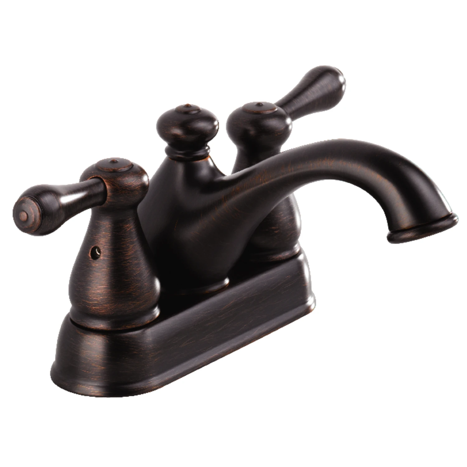 Leland Venetian Bronze Two Handle Lavatory Faucet 4 In. Centerset Model 2578lfrb-278rb