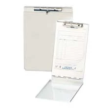 10007 Aluminum Storage Clipboard 5-2/3" X 9-1/2" With Top Open Design