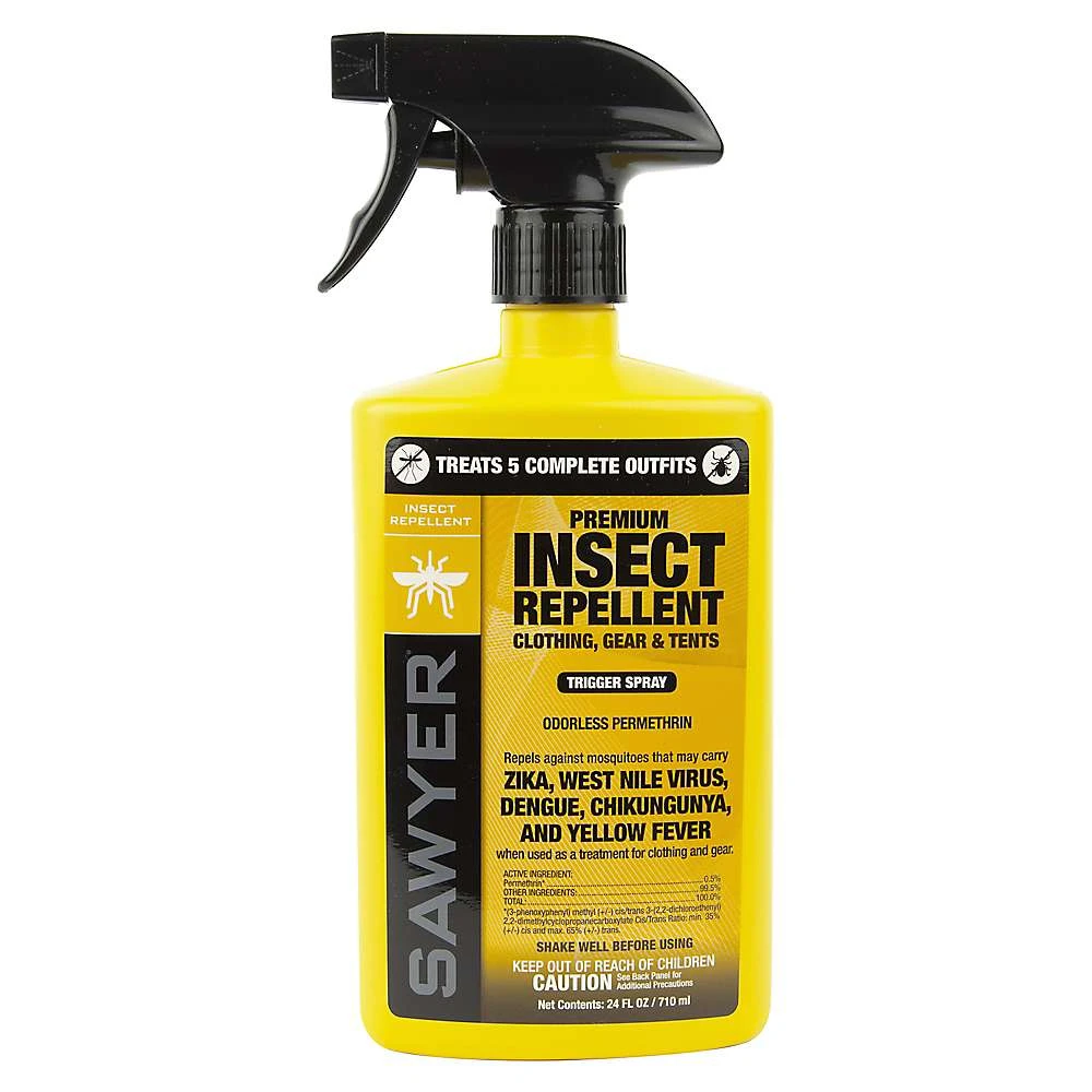 Permethrin Clothing And Fabric Insect Repellent Trigger Spray, 24 Ounces
