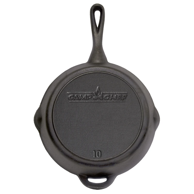 10 Inch Cast Iron Skillet With True Seasoned Finish