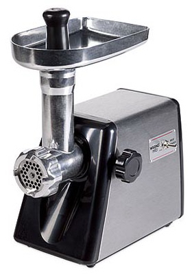 Pro Mg105 Stainless Steel Meat Grinder, 150-watt, Commercial Grade