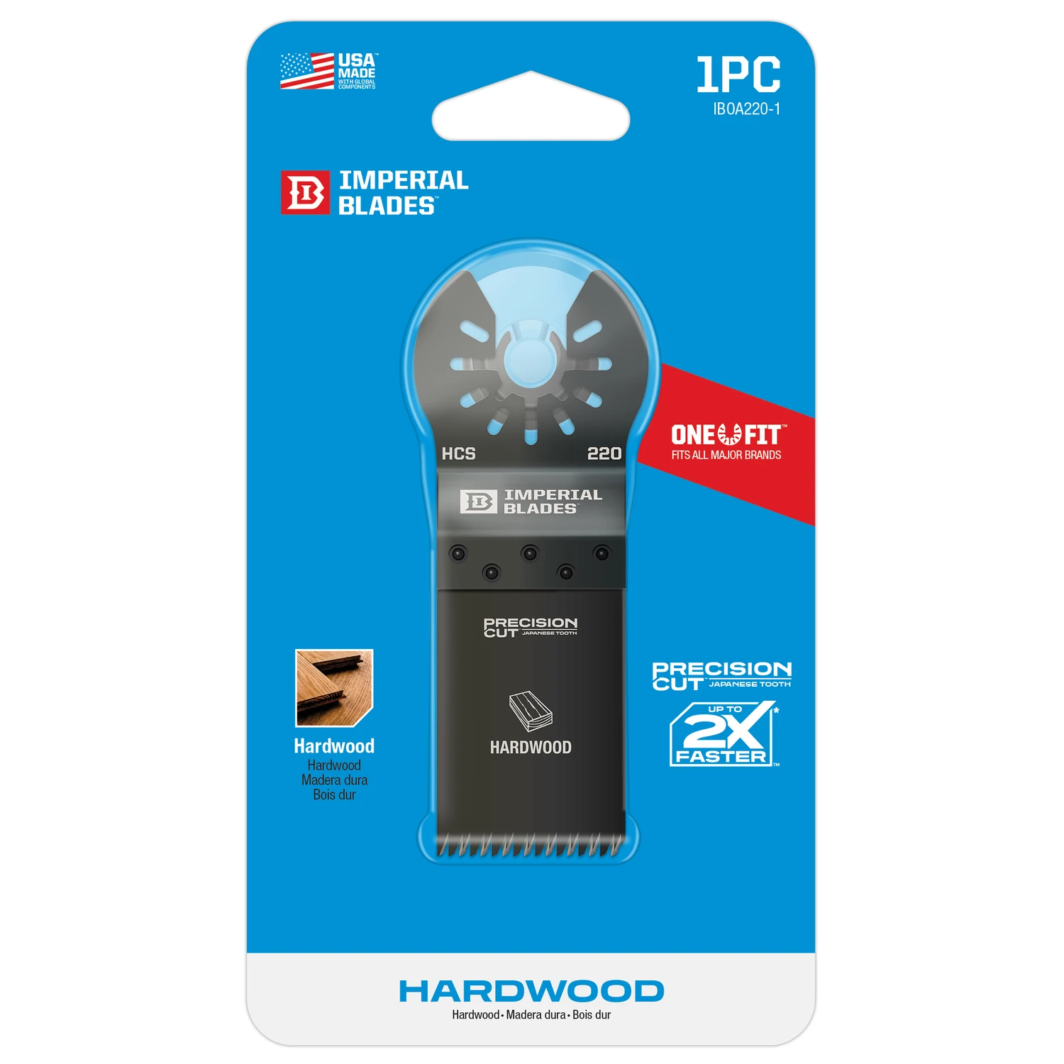 Universal Oscillating Tool Blade for Anchor, Multi-Purpose Cutting Accessory