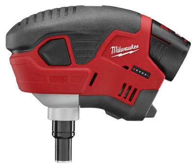 2458-21 M12 12v Cordless Lithium-ion Palm Nailer Kit With Battery And Charger