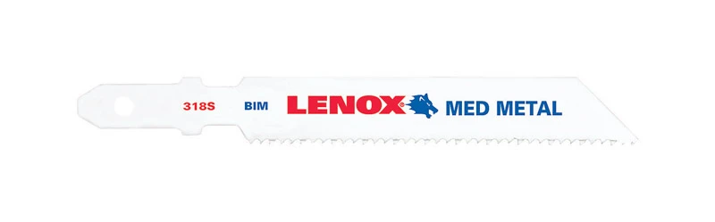 Lenox 20302BT318S Jig Saw Blade, 18 TPI, Bi-Metal