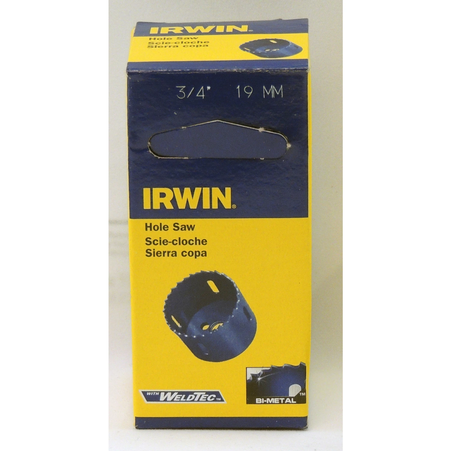 373034bx Bi-metal Hole Saw, 3/4 In Diameter, 1/4 In Arbor, 4/6 Tpi