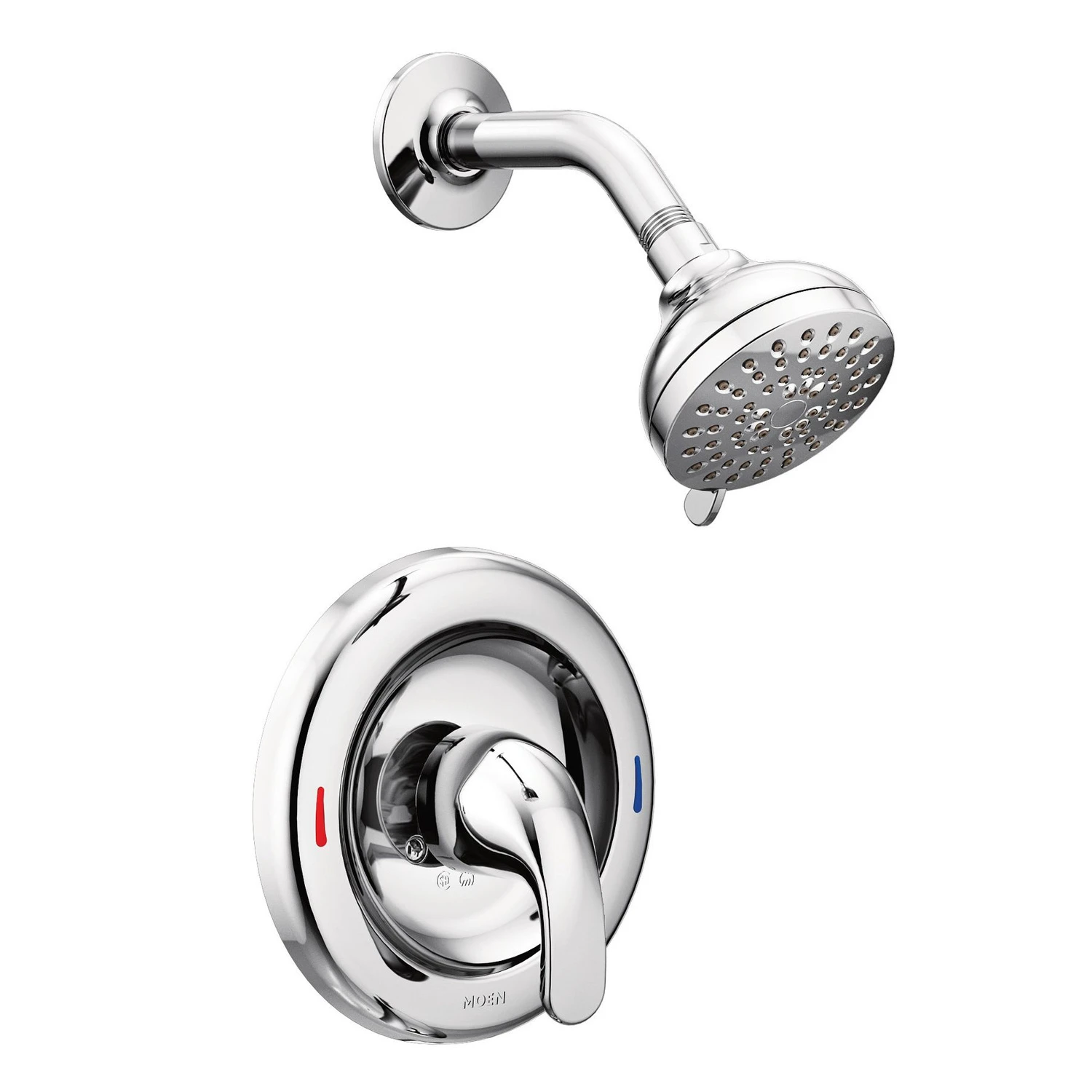 Adler Posi-temp 1-handle Shower Faucet With Showerhead, Chrome Finish