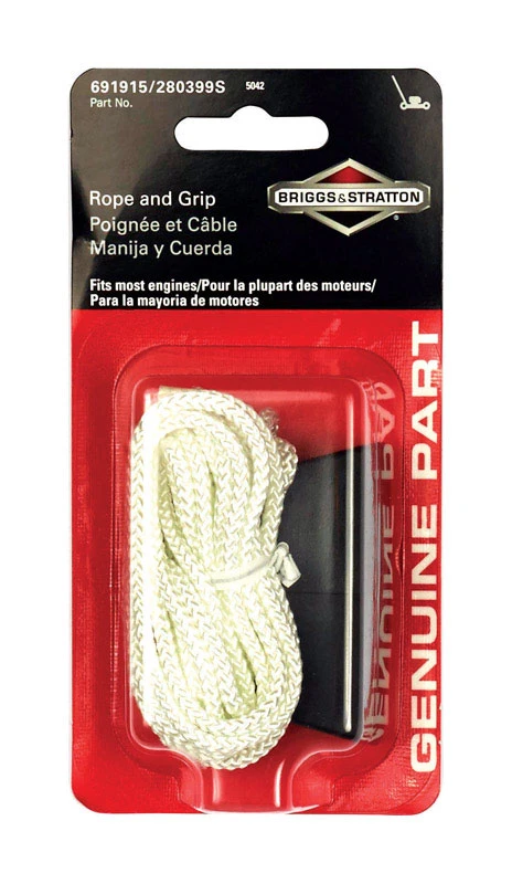Starter Rope with Handle, 2 to 5.5-Hp