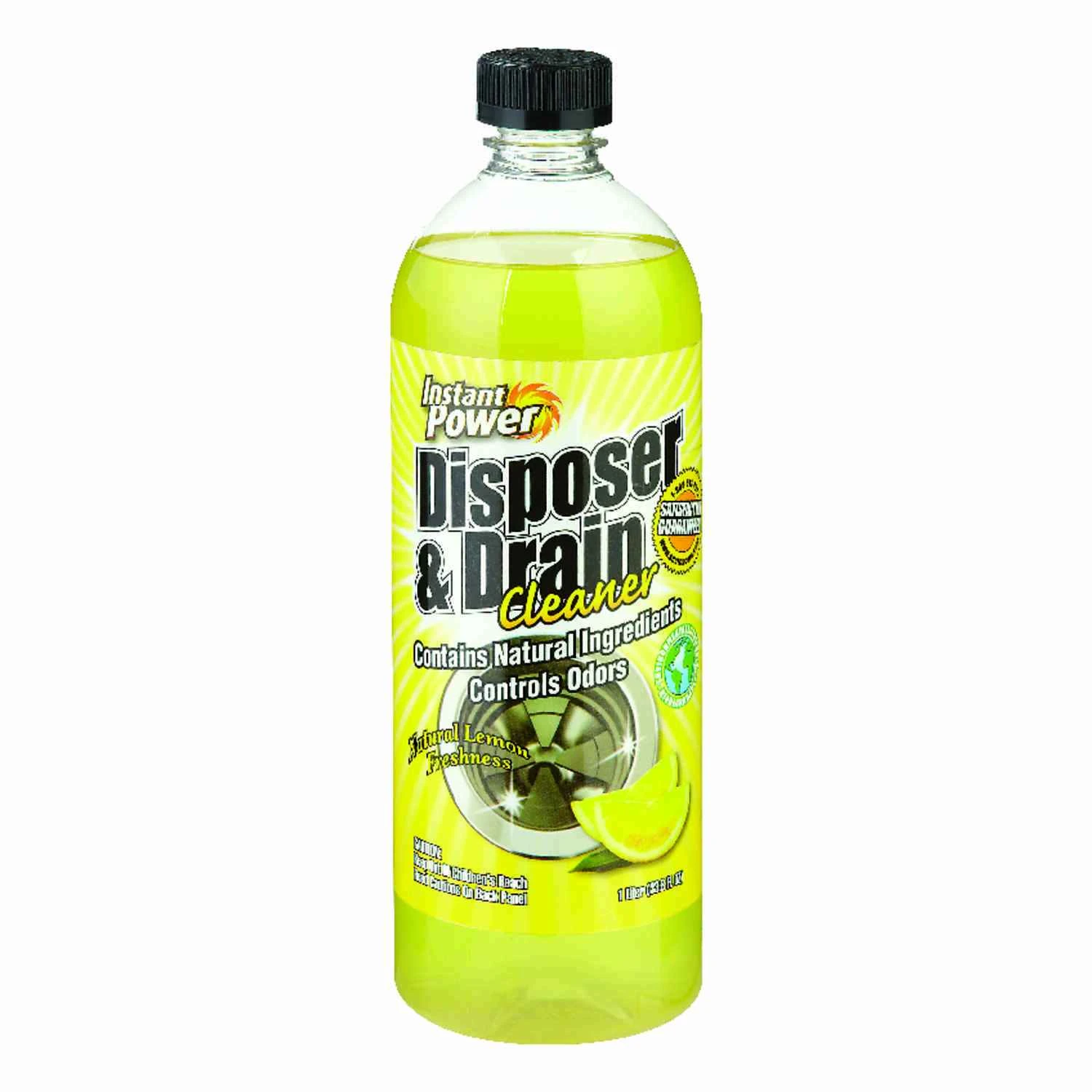 33.8 Oz. Lemon Scent Liquid Drain Cleaner And Disposer