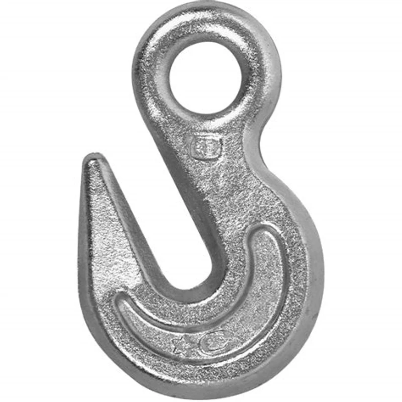 1/2 In. Grade 43 Eye Grab Hook, Zinc-plated, 9200 Lb Capacity