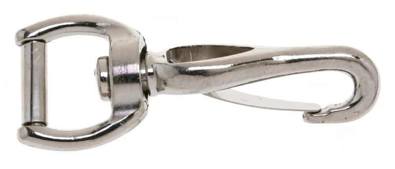 Spring Snap with Swivel Strap Eye, Zinc Nickel Plated, 5/8 Inch Size