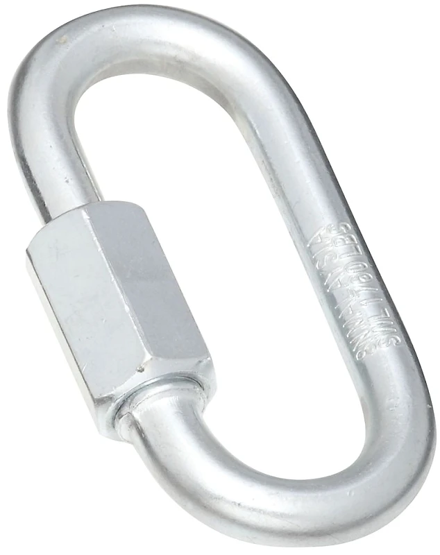 Chain Quick Connecting Link Zinc Plated 1/8 Inch