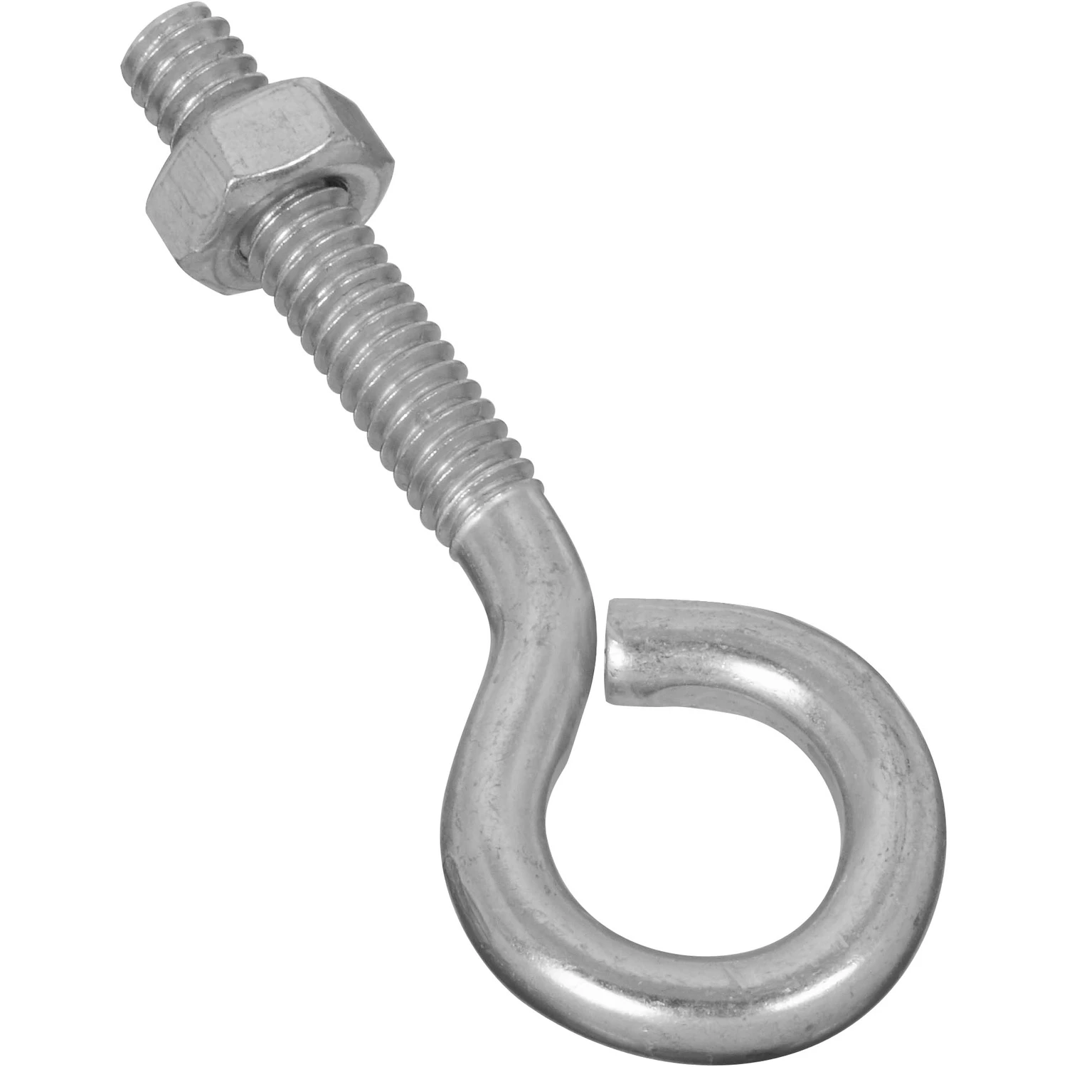 Eye Bolt, Zinc, 1/4 x 2-1/2 In.
