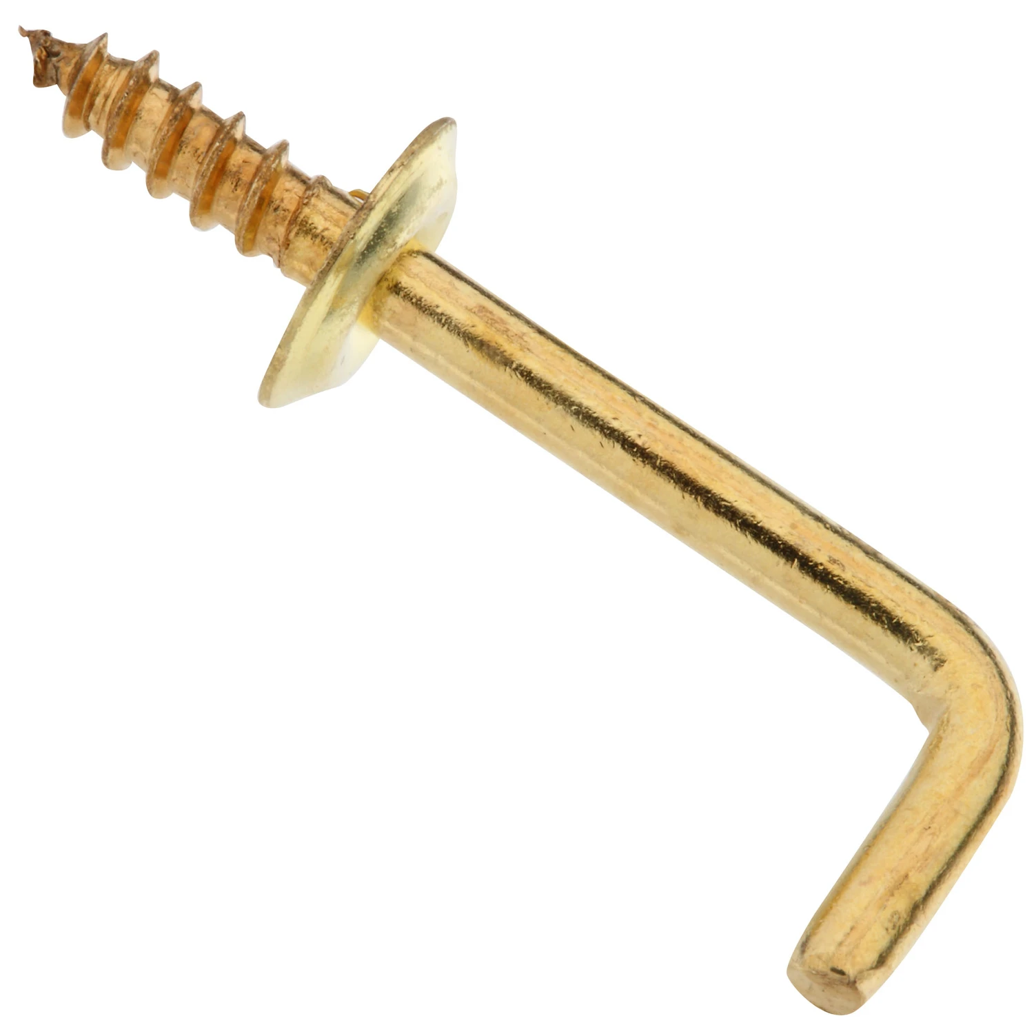 Shoulder Hook, Brass, 1 In., 3-Pk.