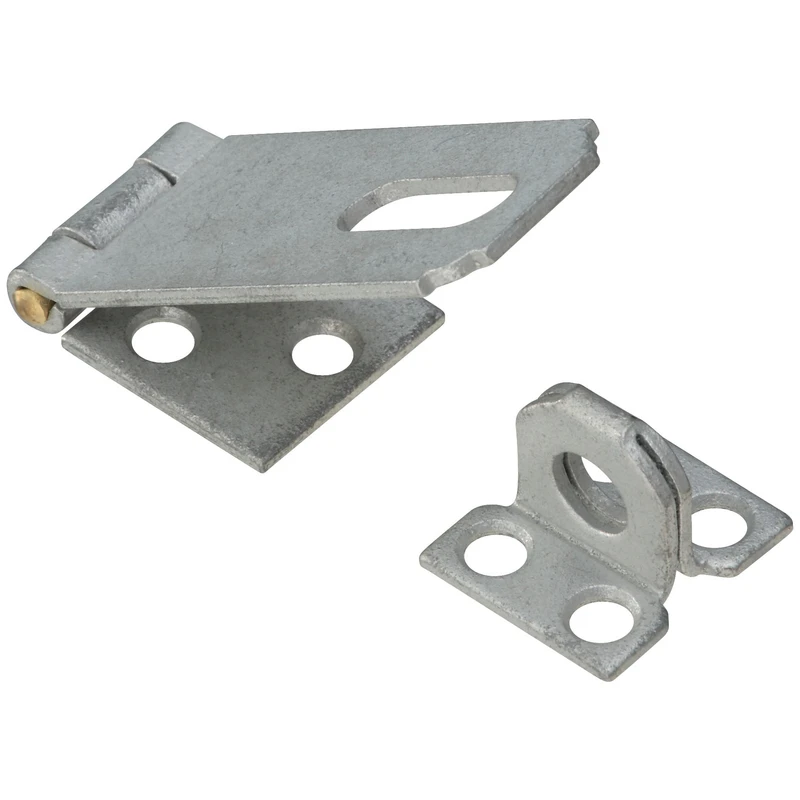 Safety Hasp, Galvanized, 2-1/2 In.