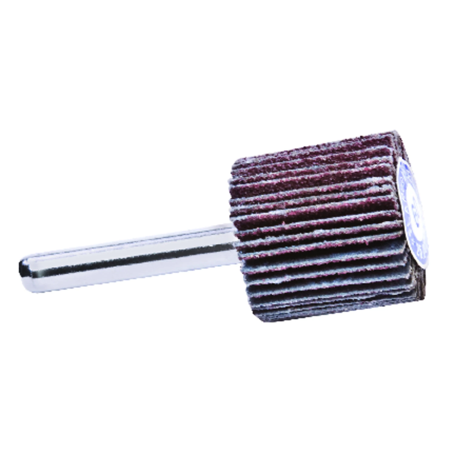 Mounted Flap Wheel, 1 Inch Diameter by 1 Inch Width, 60 Grit Abrasive