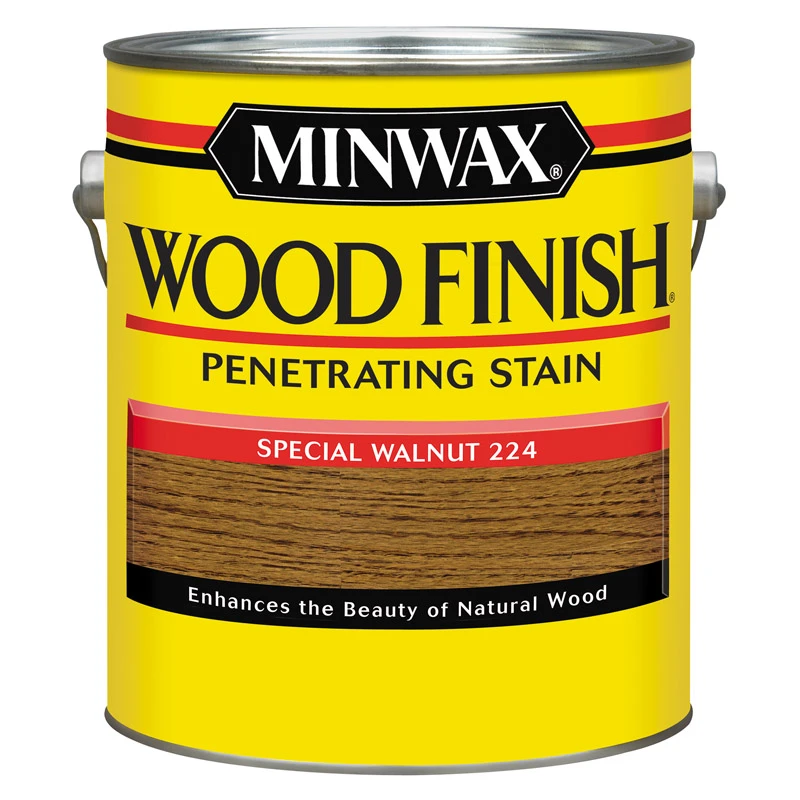Wood Finish Penetrating Stain, Special Walnut, 1 Gallon Container